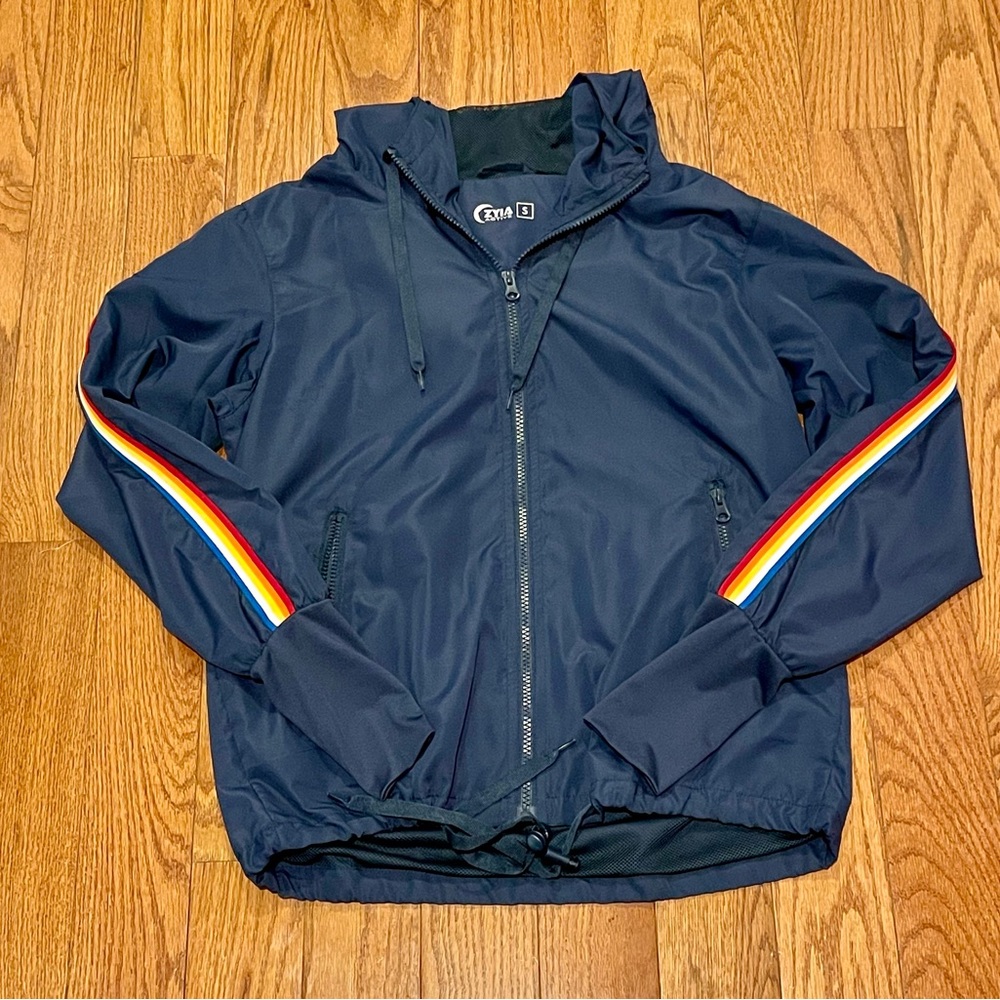 Zyia Active Rainbow Bomber Jacket